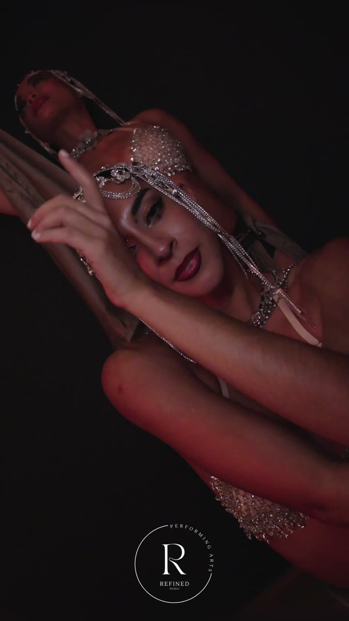 A frame from a performance film shot by Refined